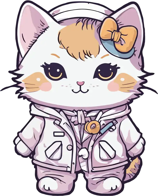 Cat Fe - Digital Art