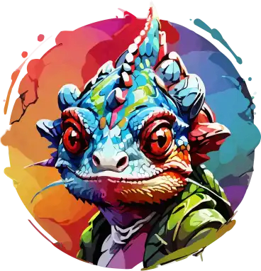 Chameleon Digital Art