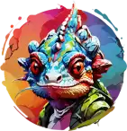 Chameleon Digital Art
